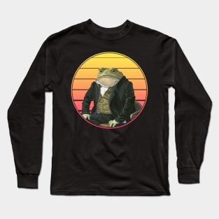 Vaporwave Colonel Toad Long Sleeve T-Shirt